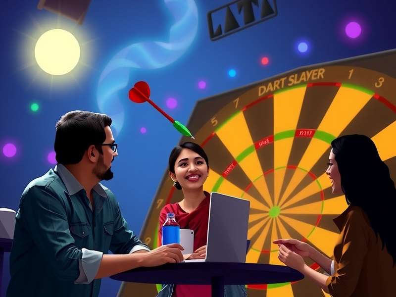 Indian Players Enjoying Bharatiya Dart Slayer